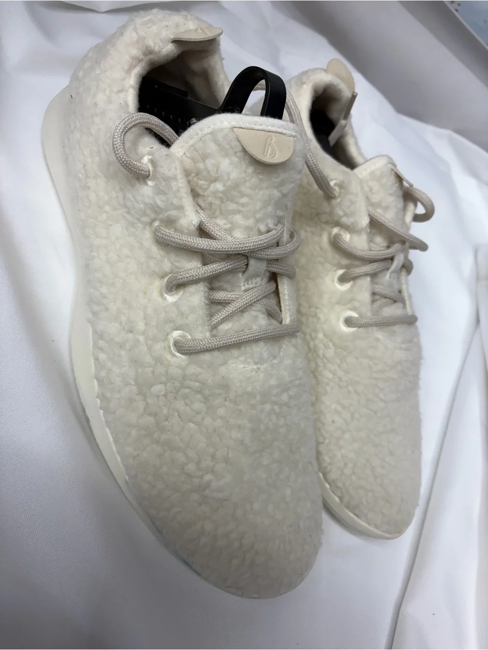 allbirds Men's Off-White Sherpa Knit Sneakers